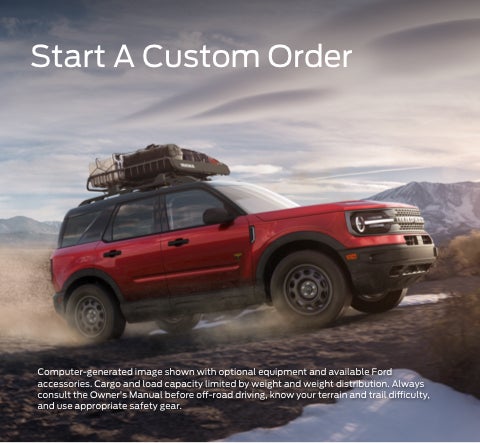Start a custom order | Paul Murrey Ford in Kaufman TX